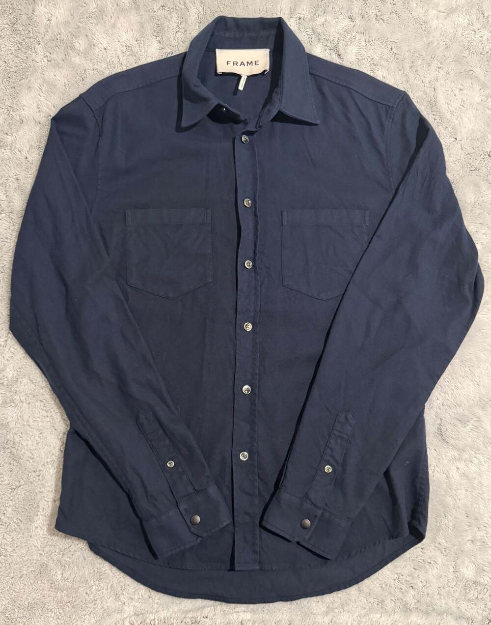 FRAME Button-Down Shirt - Size S